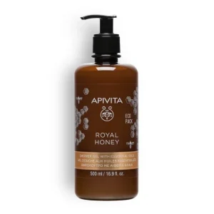 APIVITA ROYAL HONEY gel za tuširanje s eteričnim uljima ecopack 500 ml
