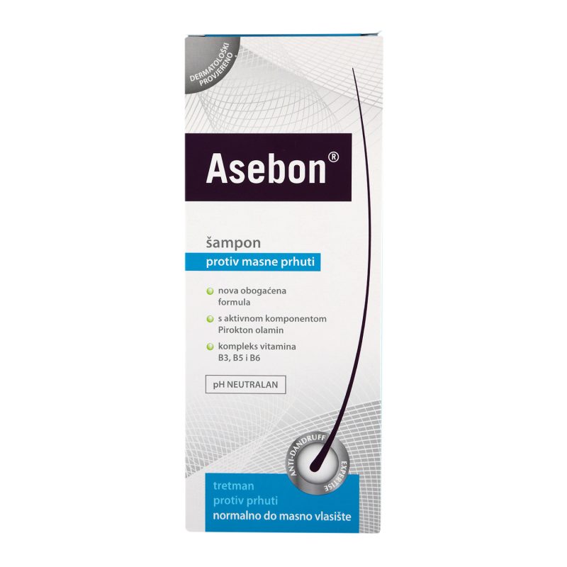 ASEBON ŠAMPON PROTIV MASNE PRHUTI 200ML