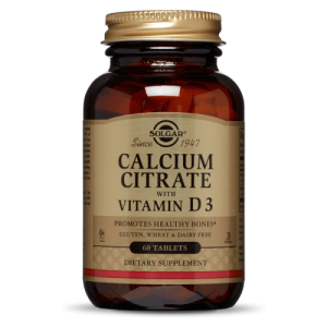 SOLGAR CA CITRAT + VITAMIN D 60 TABLETA