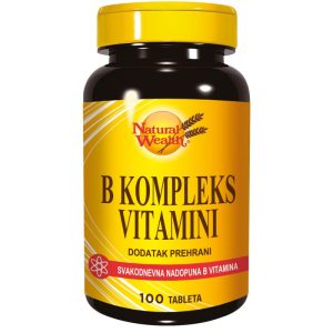 NATURAL WEALTH B KOMPLEKS TABLETE A100
